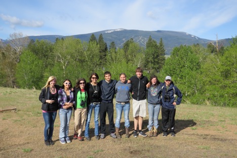 On the heels of the Envirothon, a Big Sky High School wildlife biology class visited MPG.